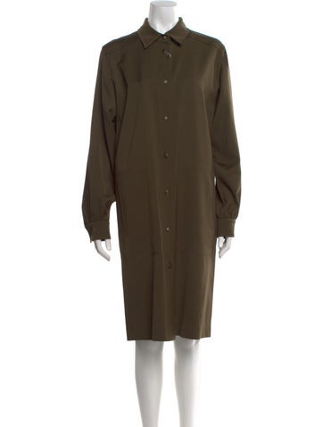 Max Mara Dresses Virgin Wool Knee-Length Dress XL