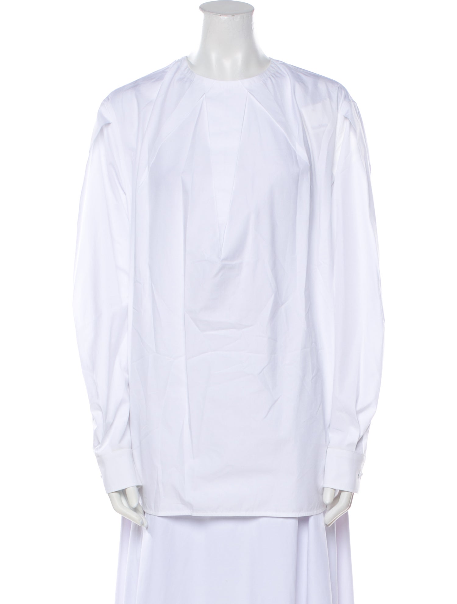 Max Mara Crew Neck Long Sleeve Tunic