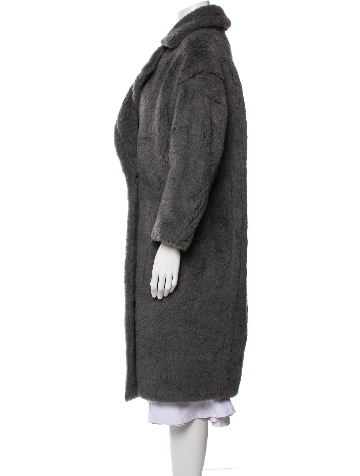 Max Mara Faux Fur Coat