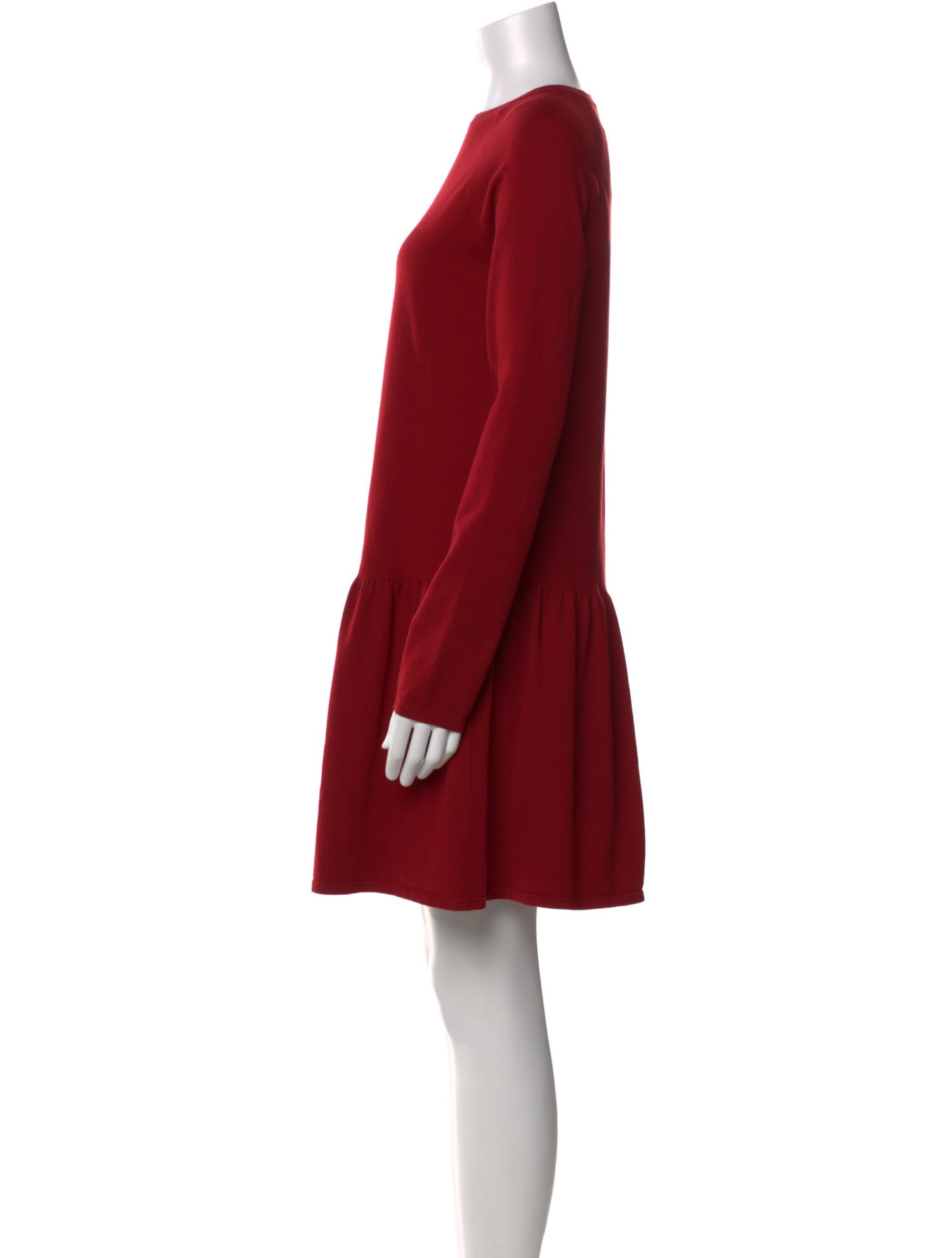 Max Mara Crew Neck Mini Dress