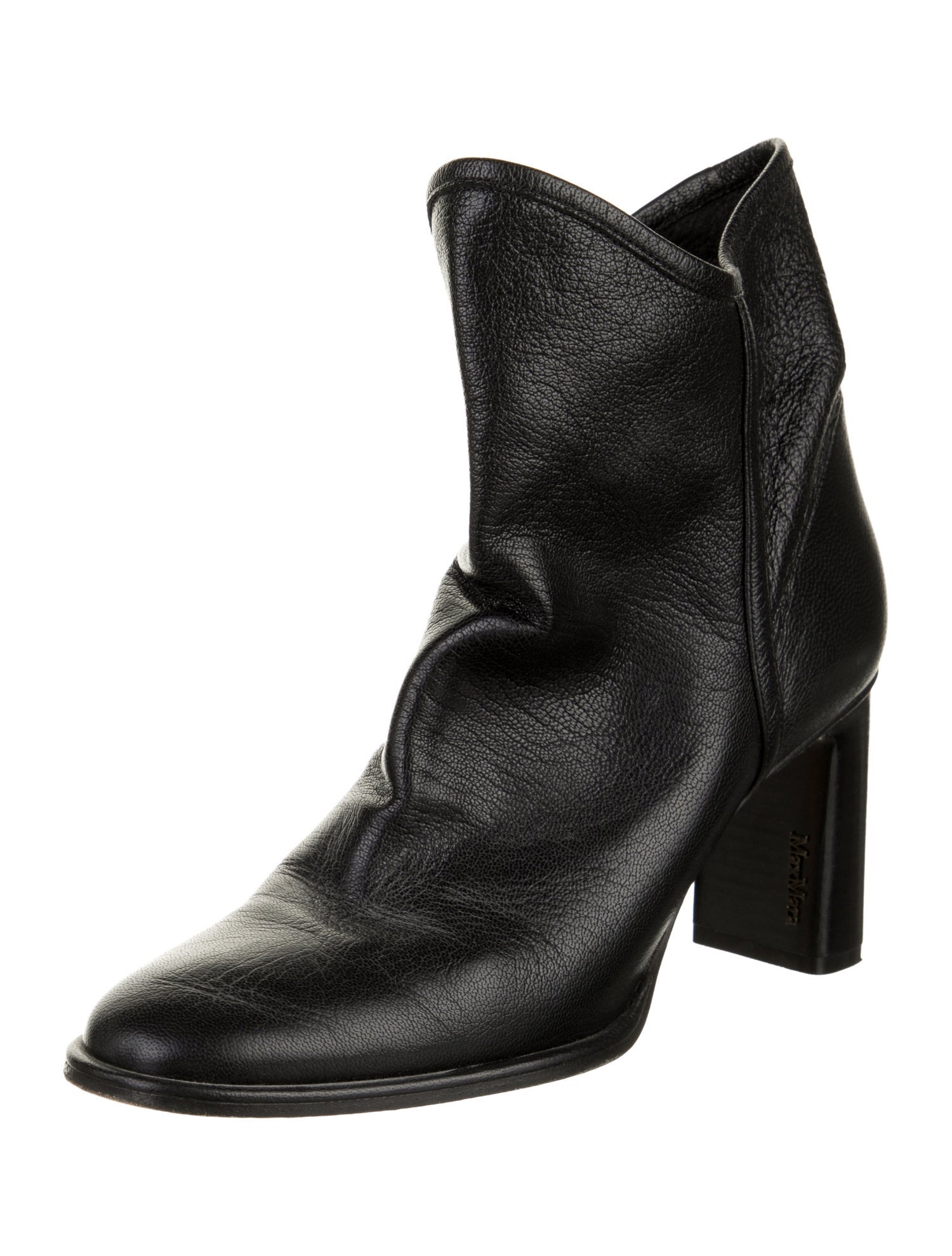 Max Mara Leather Boots