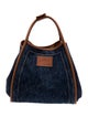 Max Mara Denim Top Handle Bag