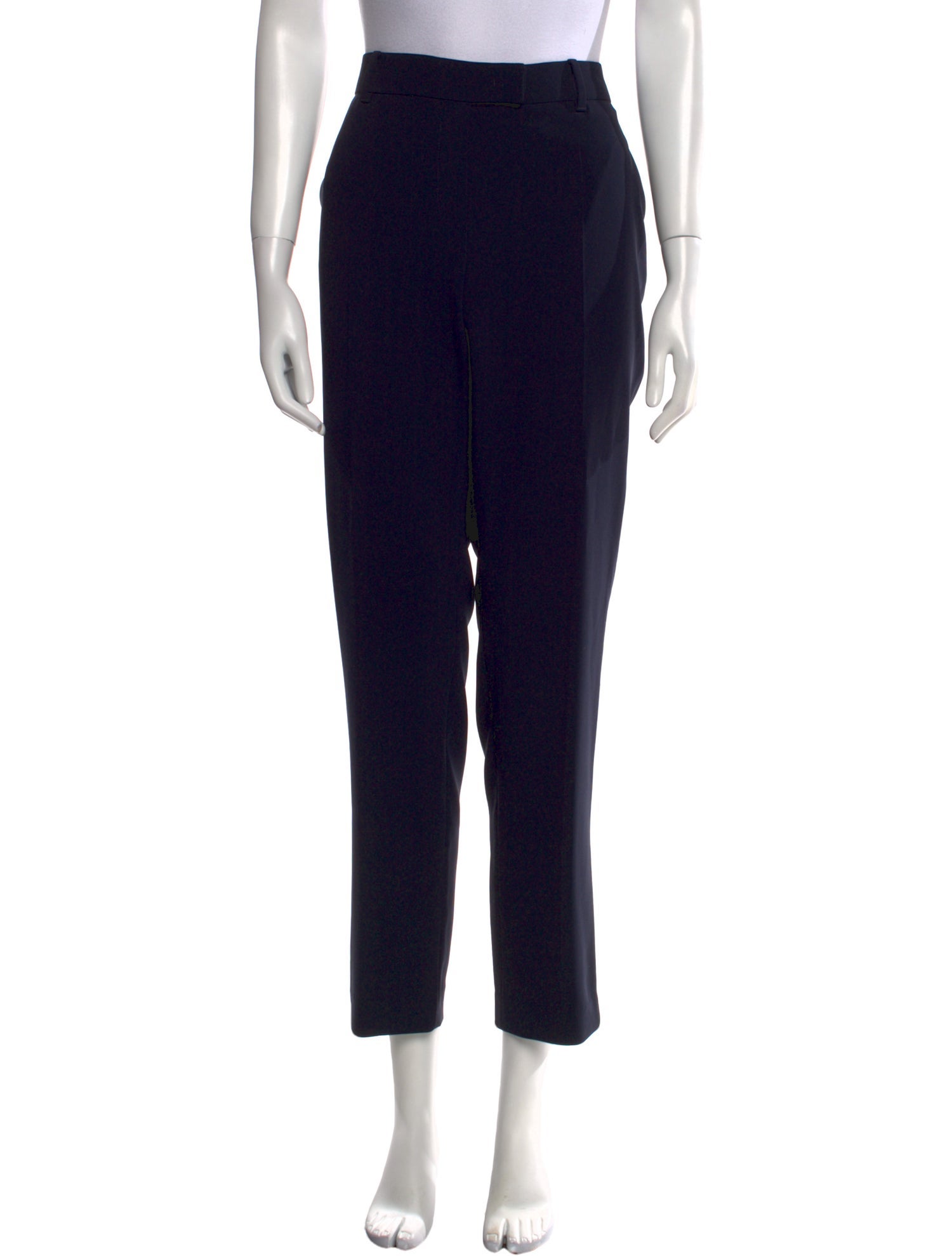 Max Mara Studio Wool Straight Leg Pants