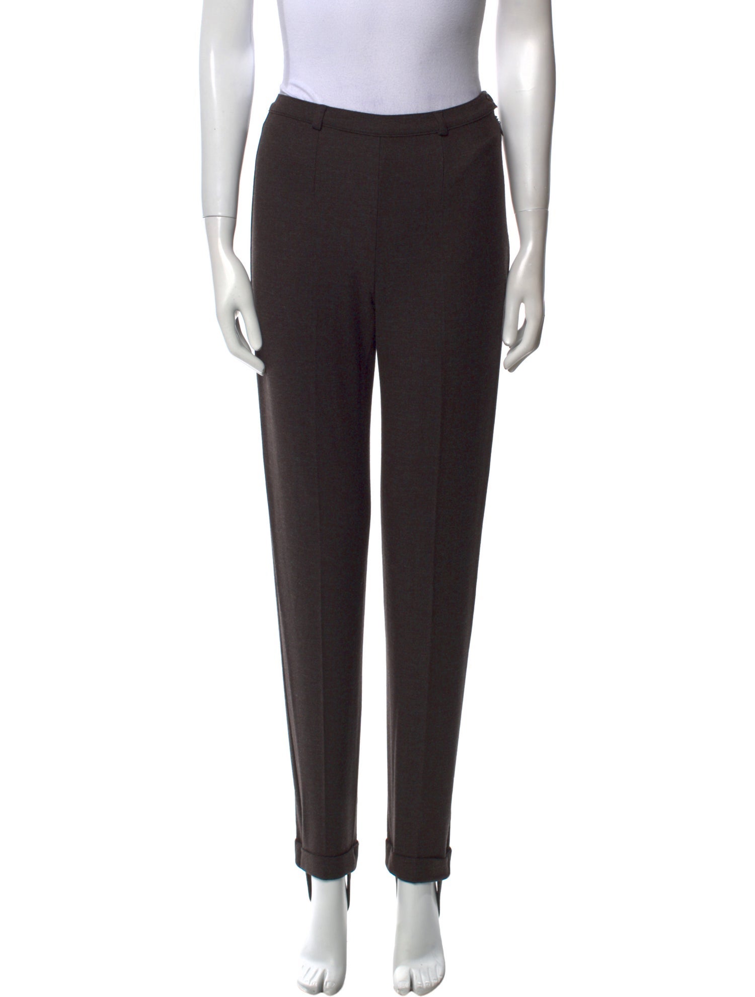 Max Mara Wool Skinny Leg Pants