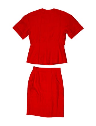 Max Mara Linen Skirt Set