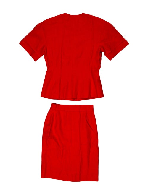 Max Mara Linen Skirt Set