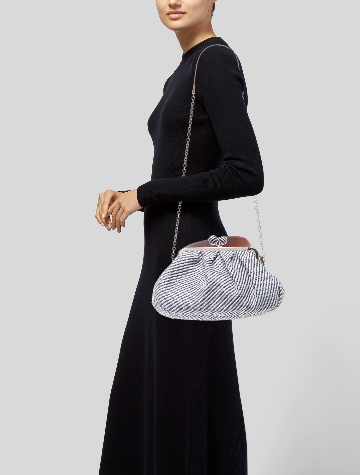 Max Mara Straw Minaudière