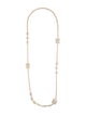 Max Mara Monogram Chain Link Necklace