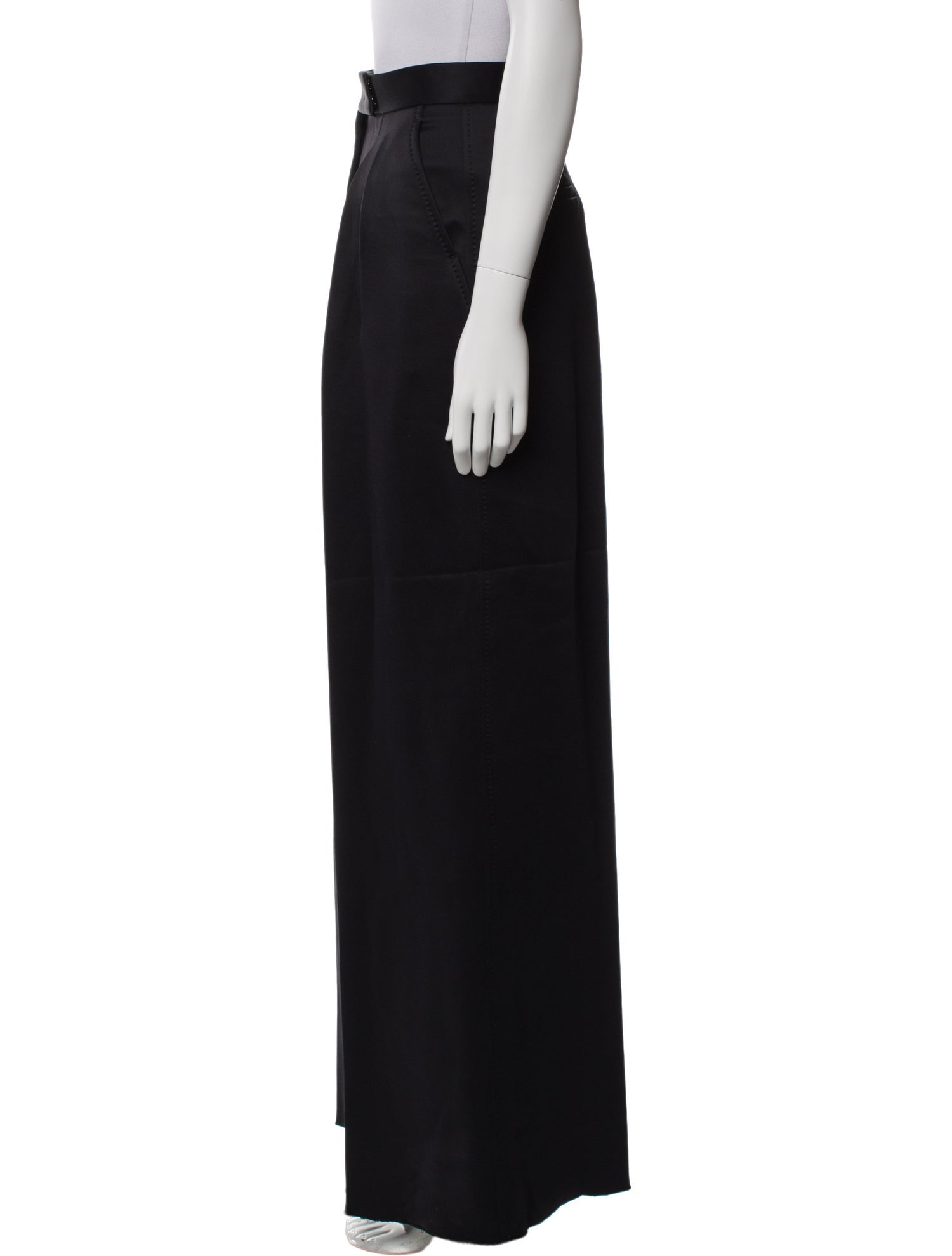 Max Mara Virgin Wool Wide Leg Pants