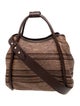 Max Mara Raffia Top Handle Bag