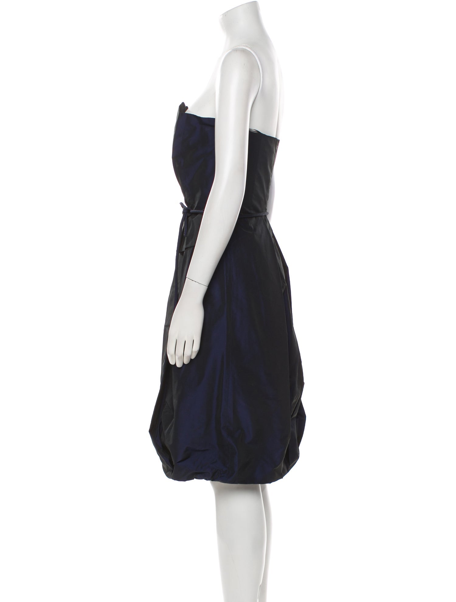 Max Mara Strapless Mini Dress