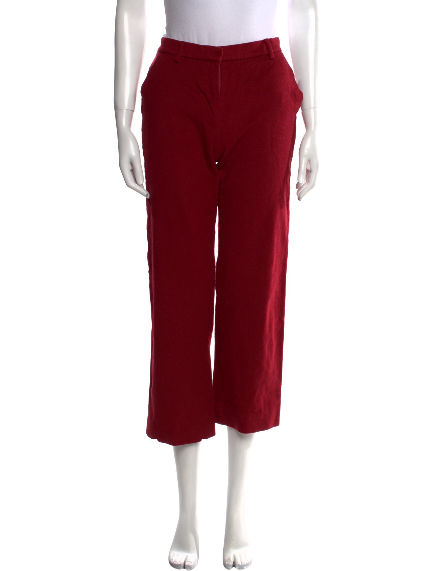 Max Mara Wool Straight Leg Pants