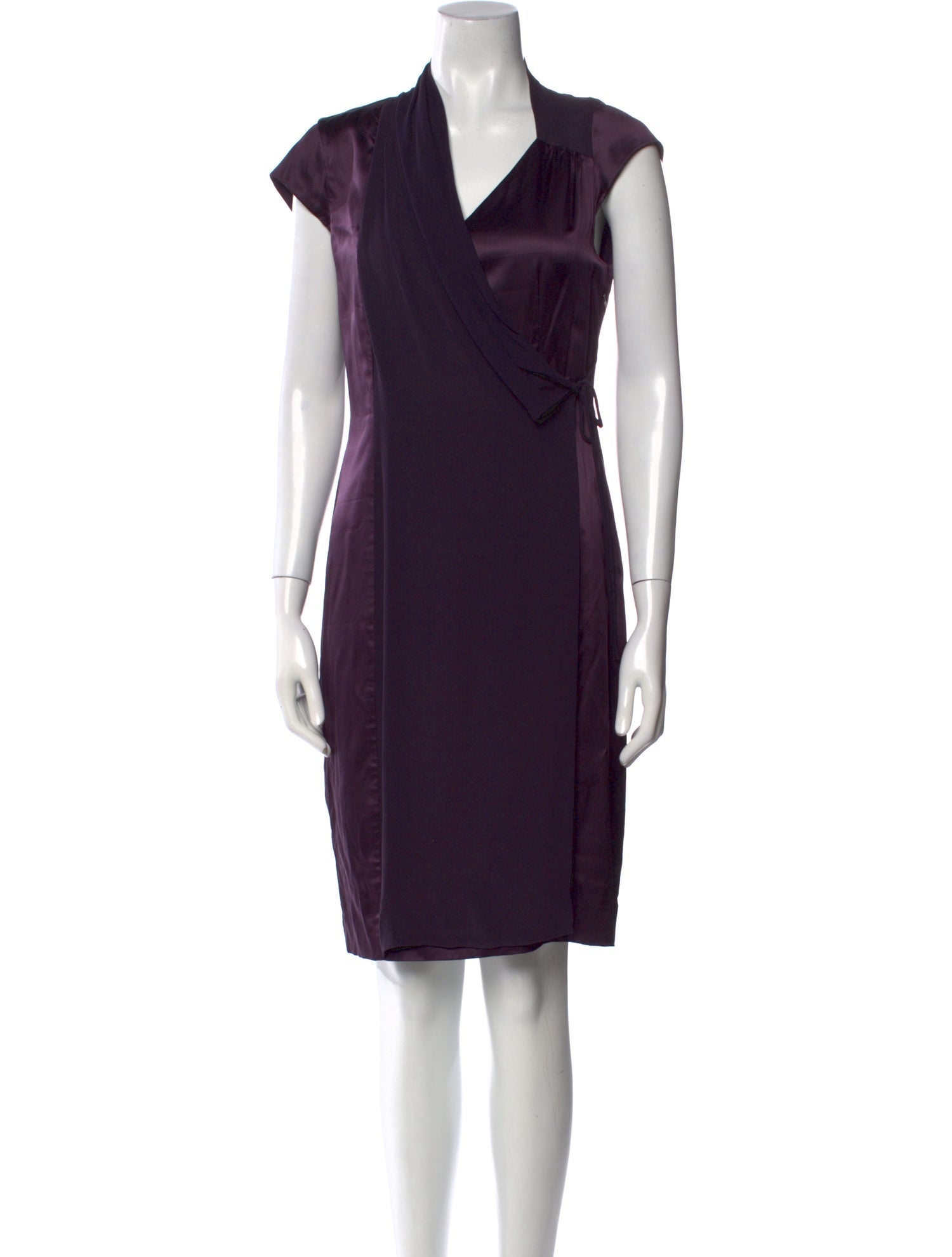 Max Mara Silk Knee-Length Dress