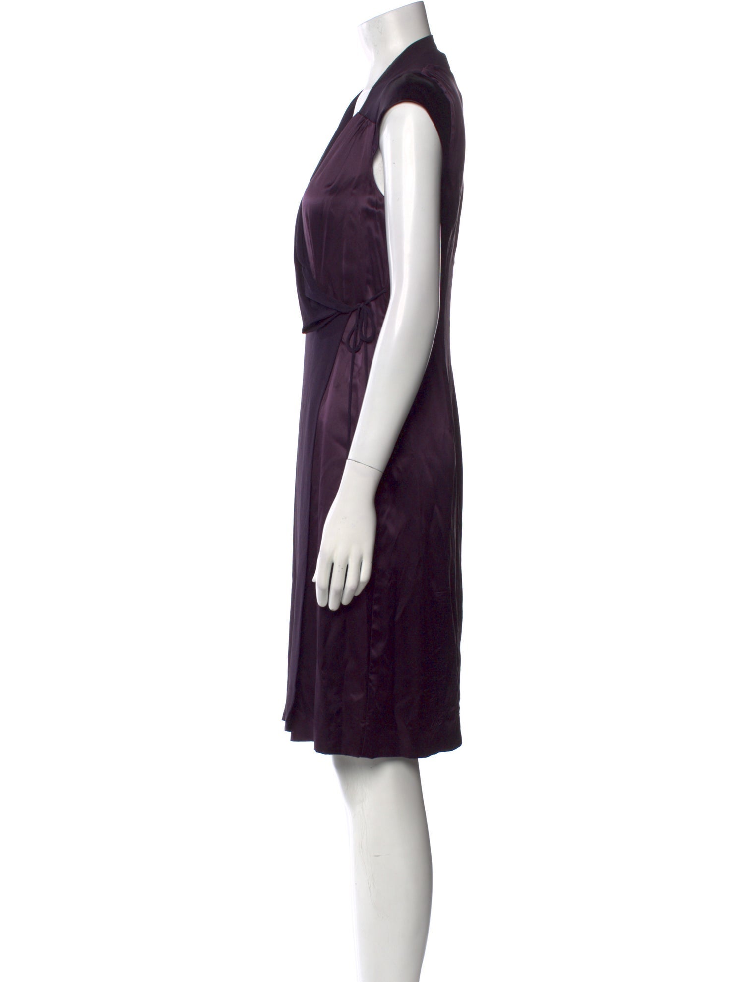 Max Mara Silk Knee-Length Dress