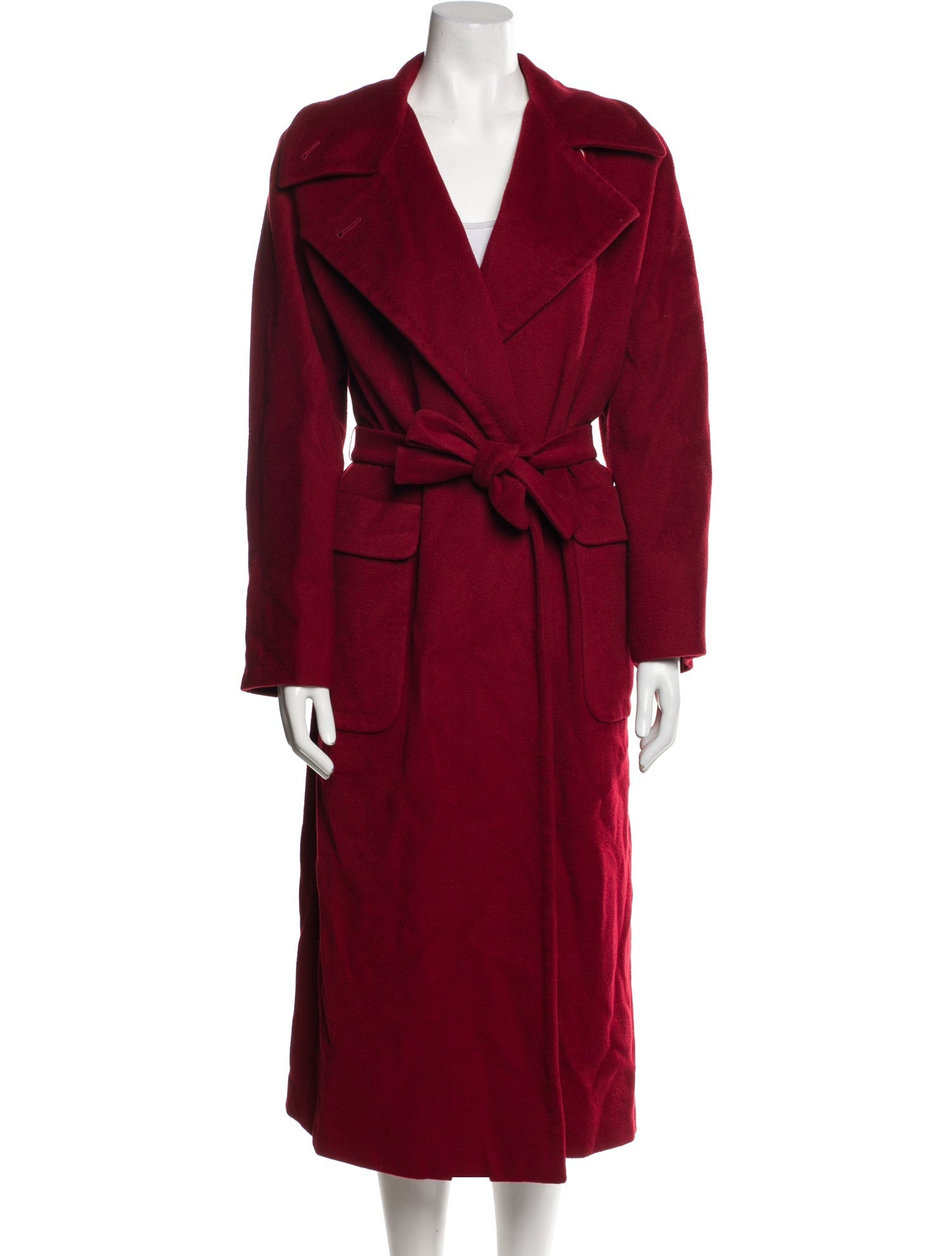 Max Mara Camel Hair Trench Coat
