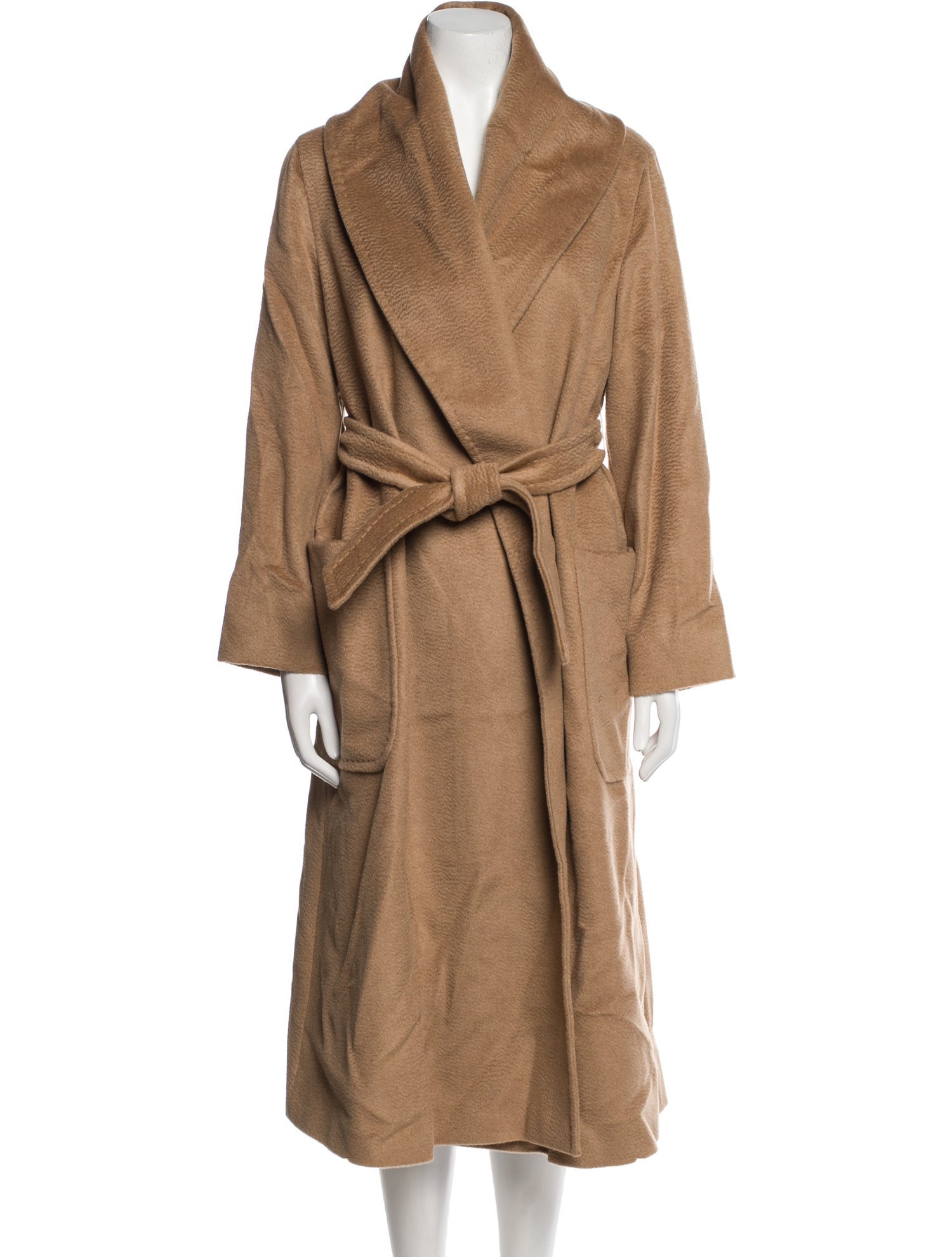 Max Mara Camel Hair Trench Coat w/ Tags