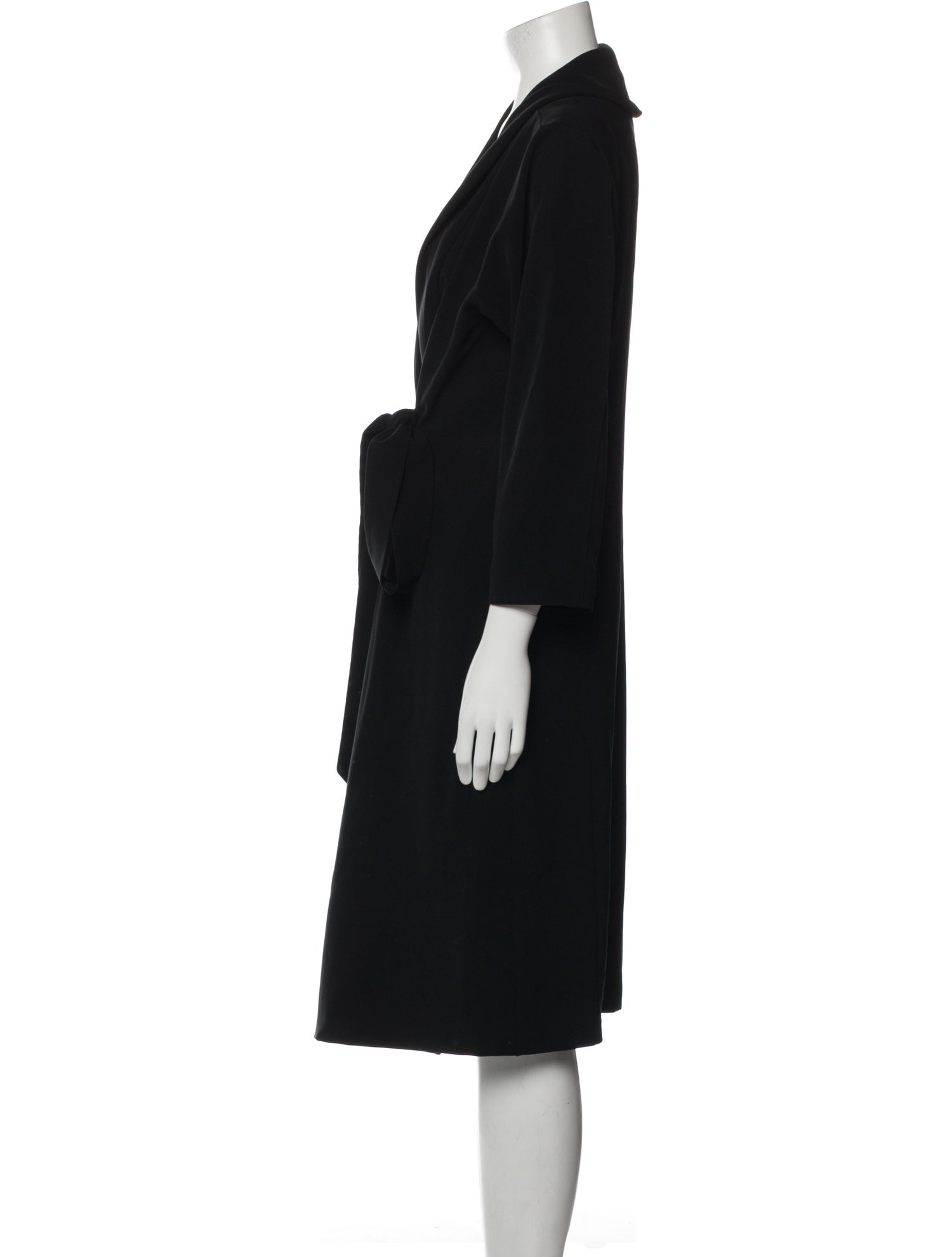 Max Mara V-Neck Midi Length Dress
