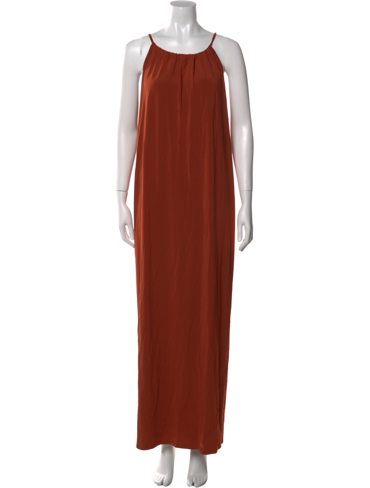 Max Mara Scoop Neck Long Dress