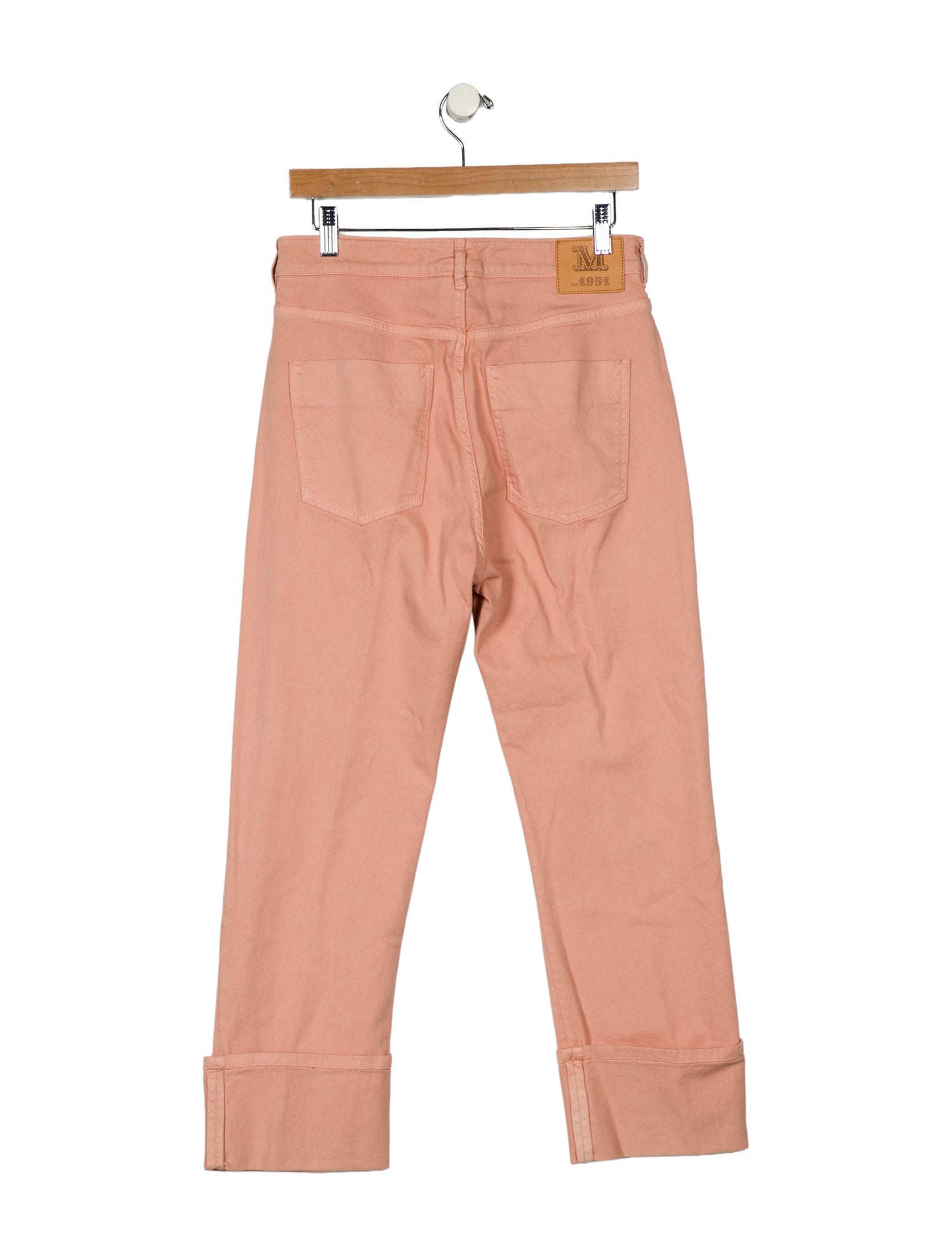 Max Mara Mid-Rise Straight Leg Jeans