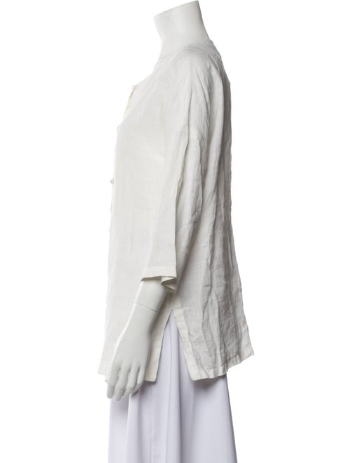 Max Mara Linen V-Neck Tunic