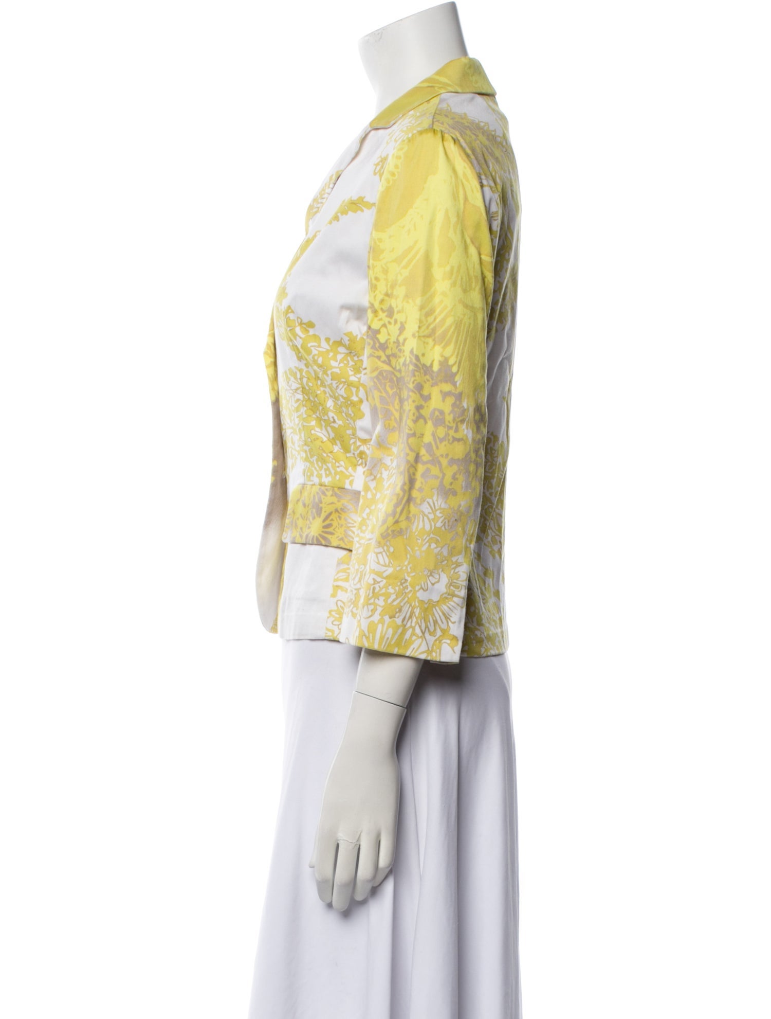 Max Mara Floral Print Jacket