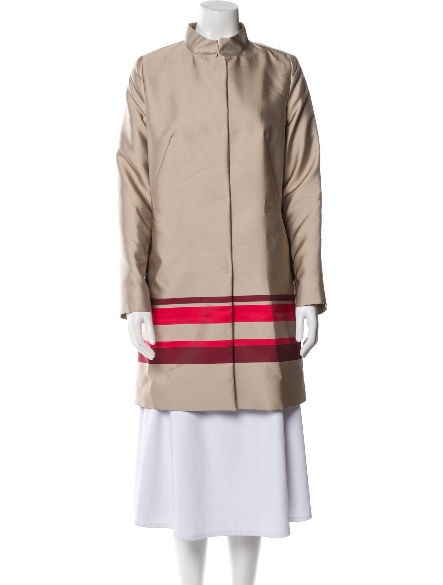 Max Mara Graphic Print Coat