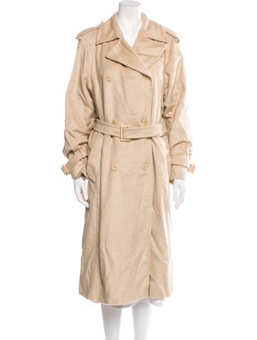 Max Mara Coats Leather Trench Coat US 10 | L