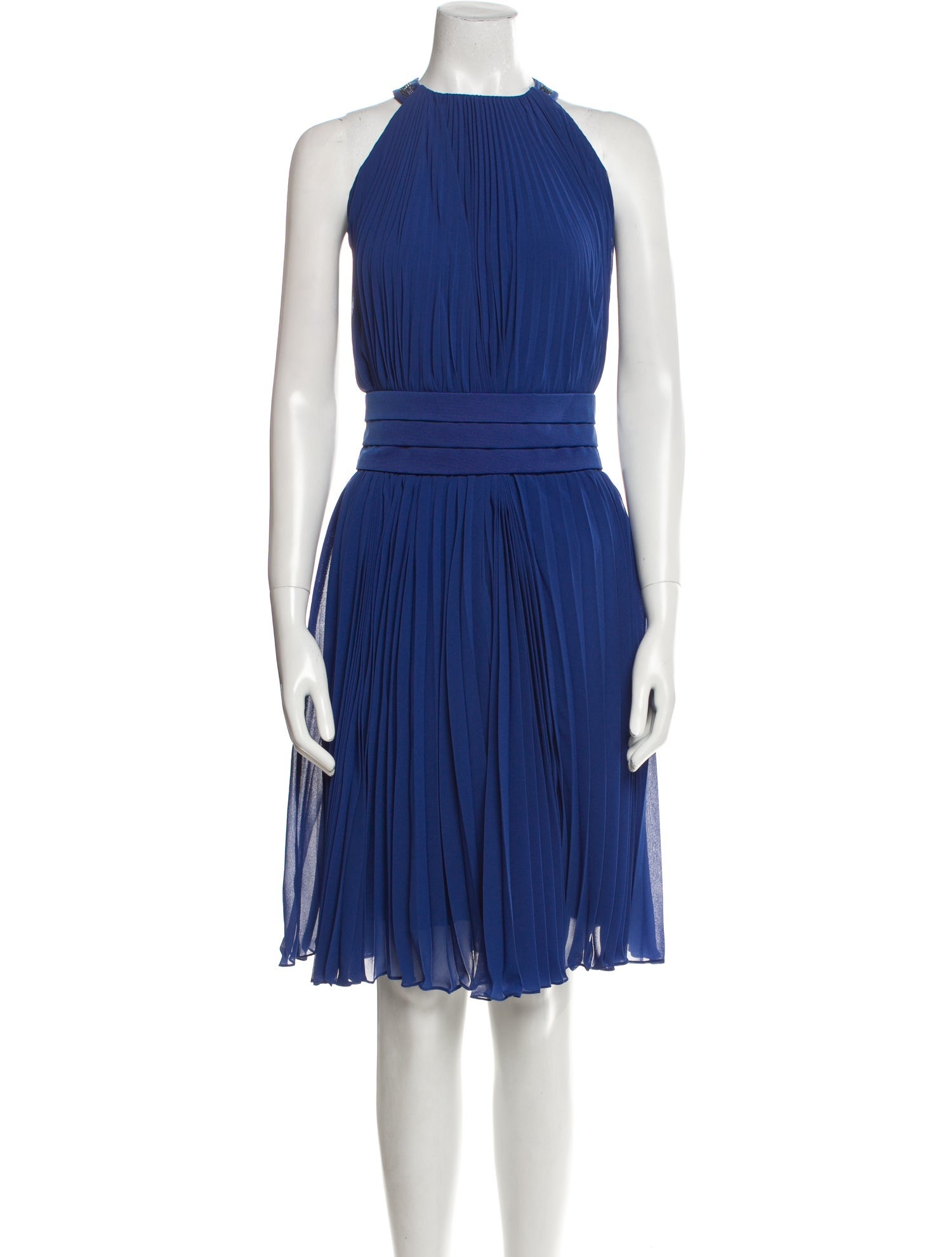 Max Mara Halterneck Knee-Length Dress