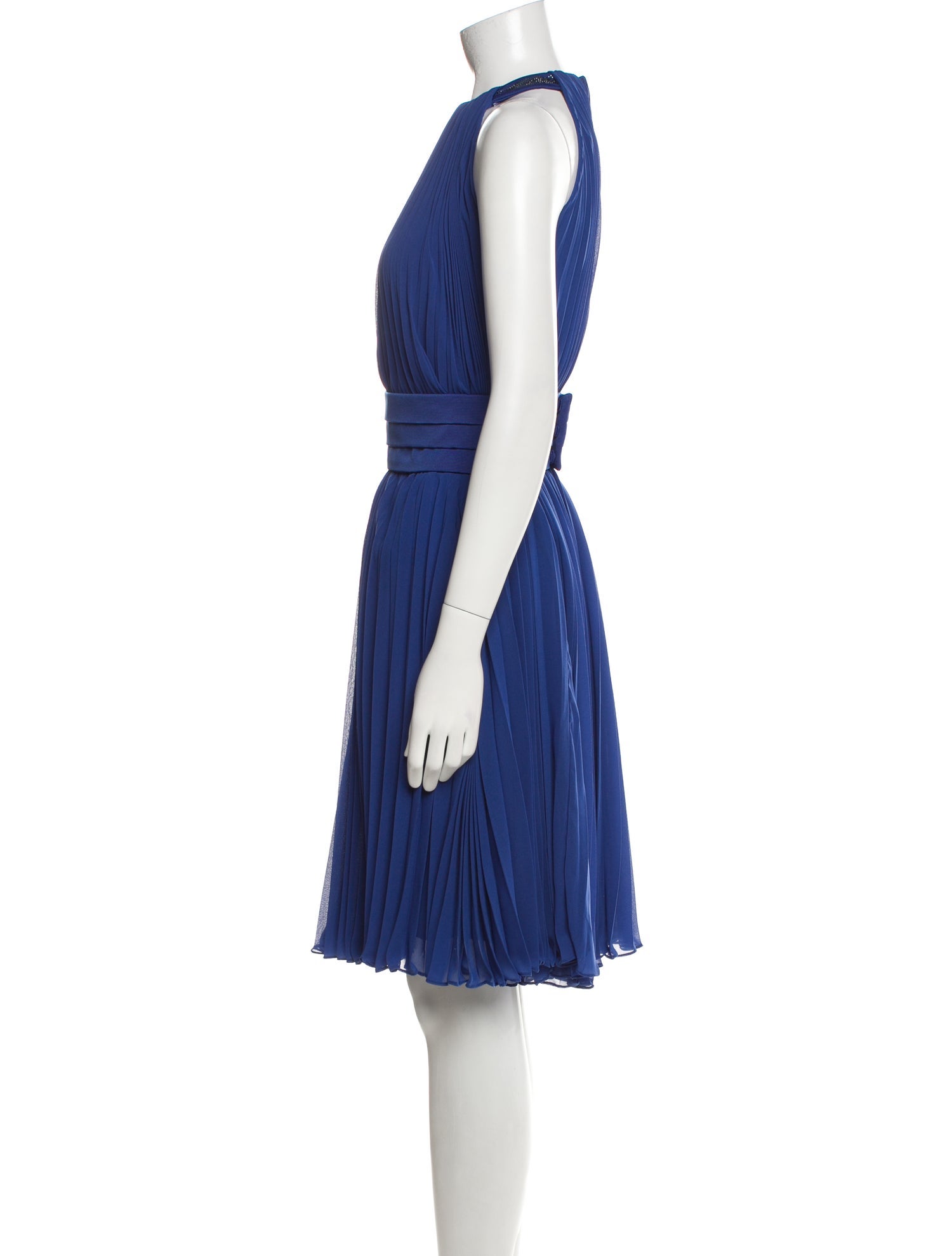 Max Mara Halterneck Knee-Length Dress