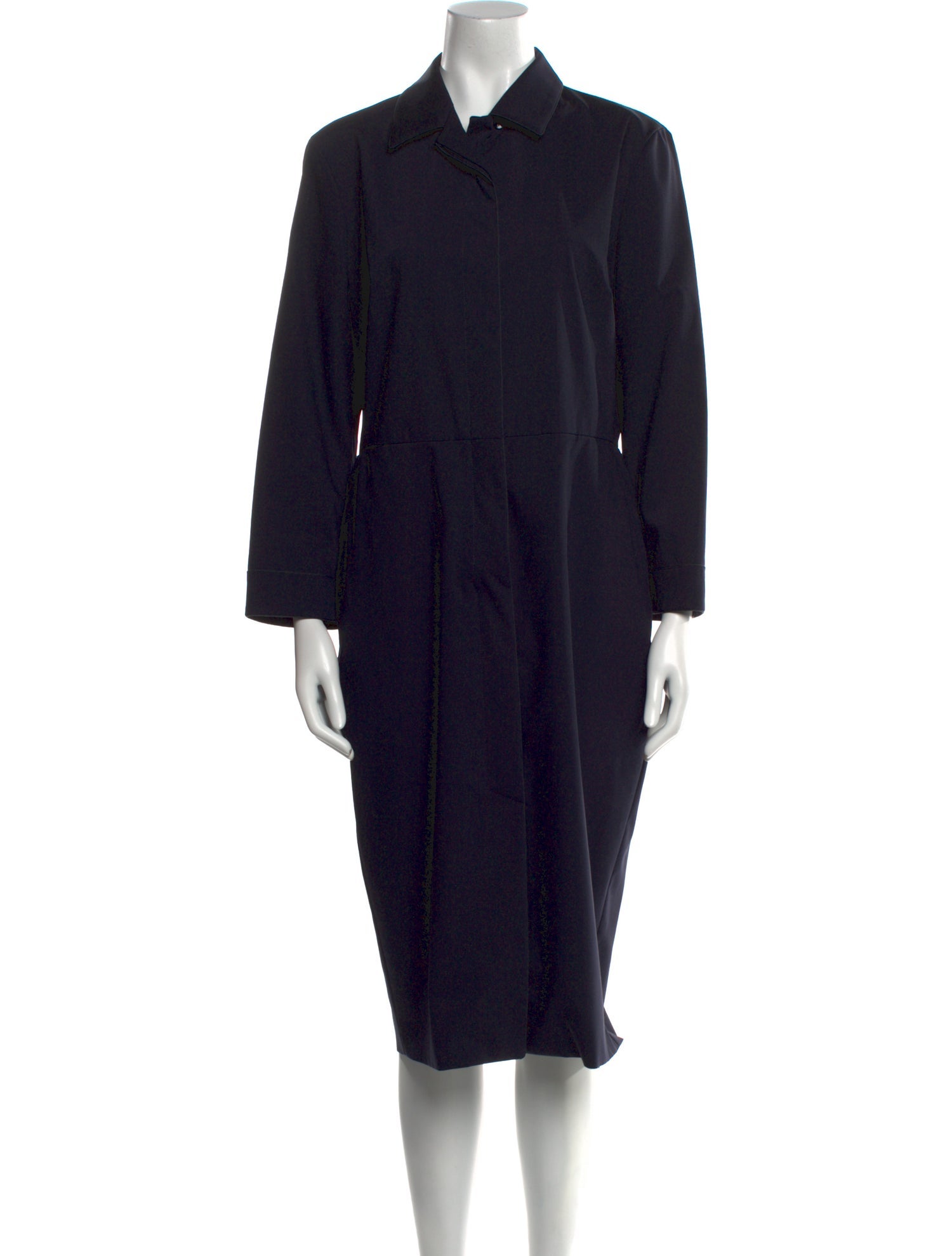 Max Mara Virgin Wool Midi Length Dress