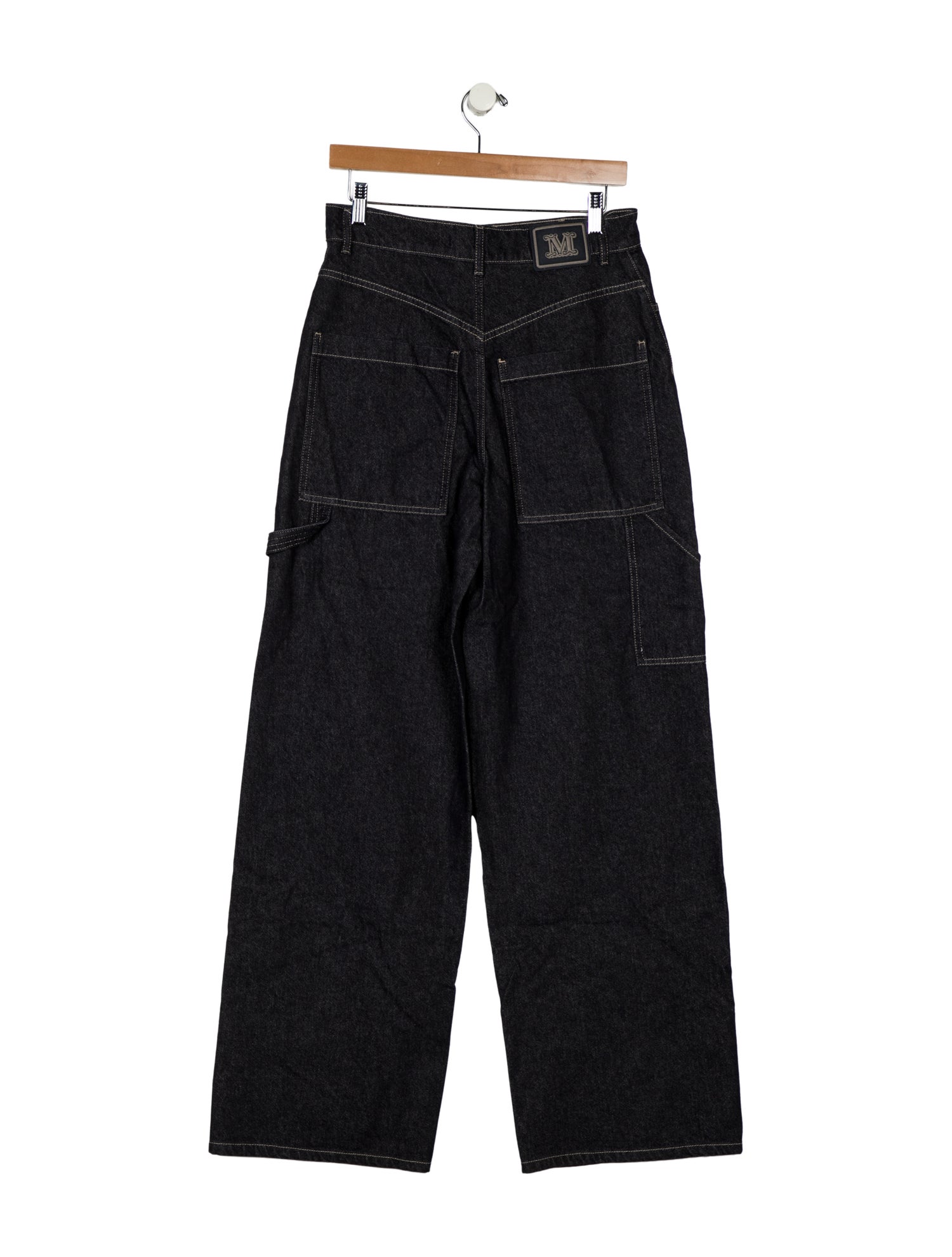 Max Mara Mid-Rise Wide Leg Jeans