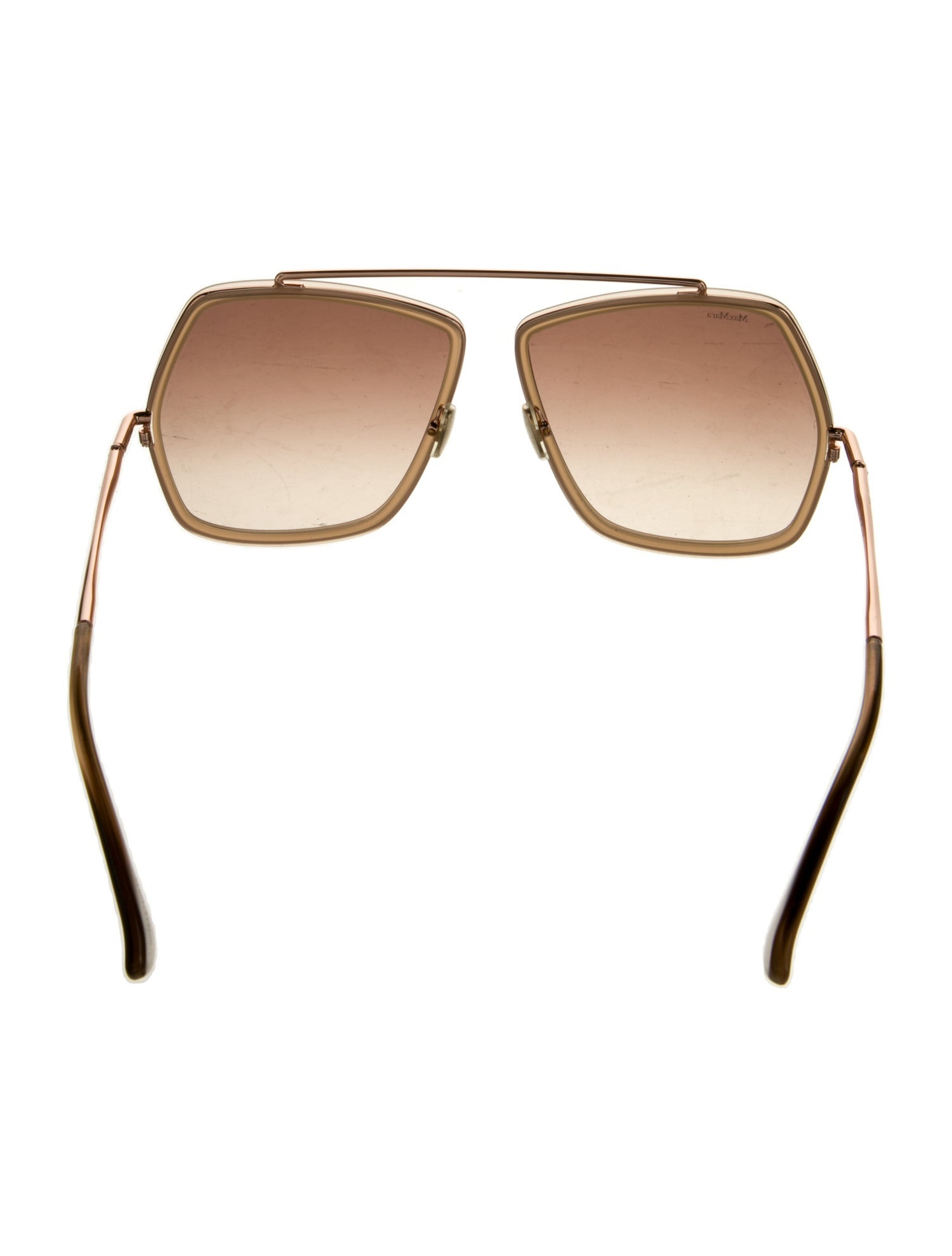 Max Mara Aviator Gradient Sunglasses
