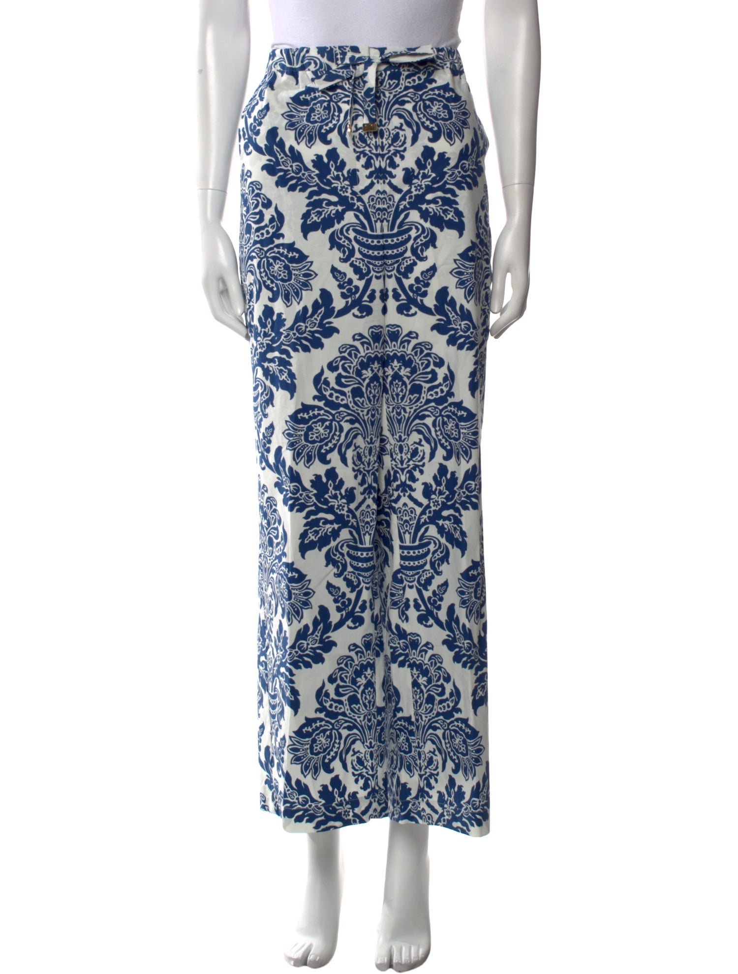 'S Max Mara Printed Wide Leg Pants