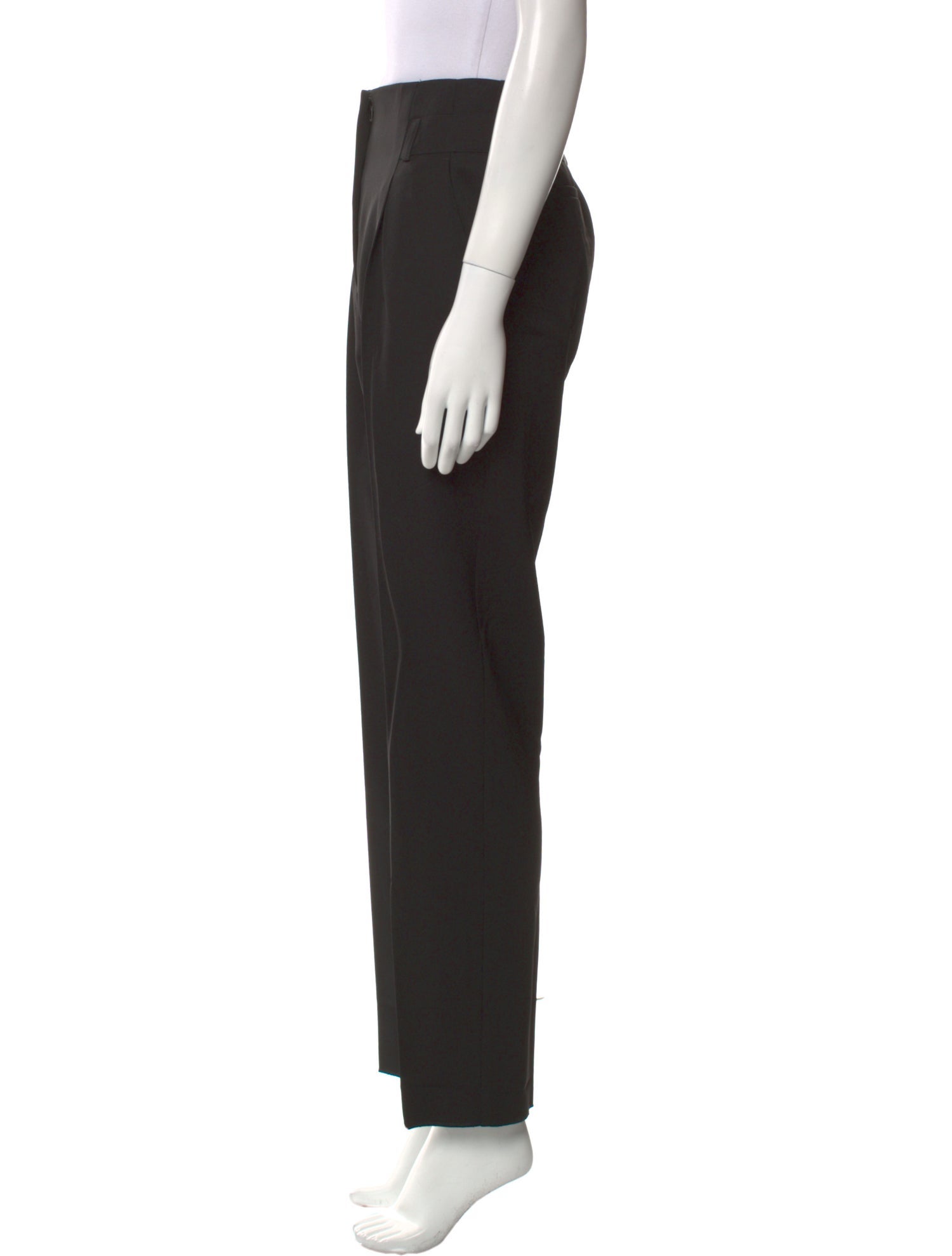 Max Mara Virgin Wool Straight Leg Pants