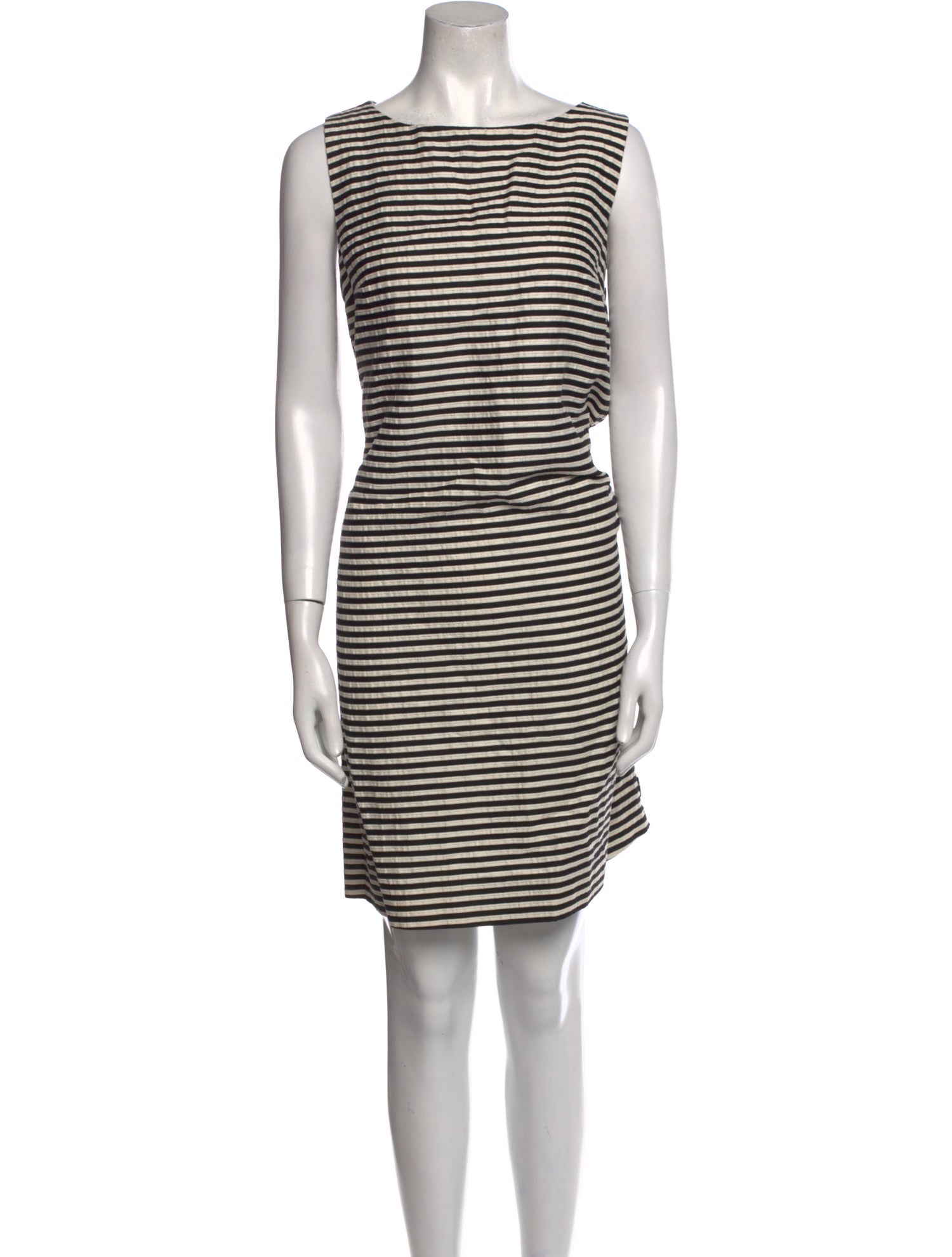 Max Mara Striped Mini Dress