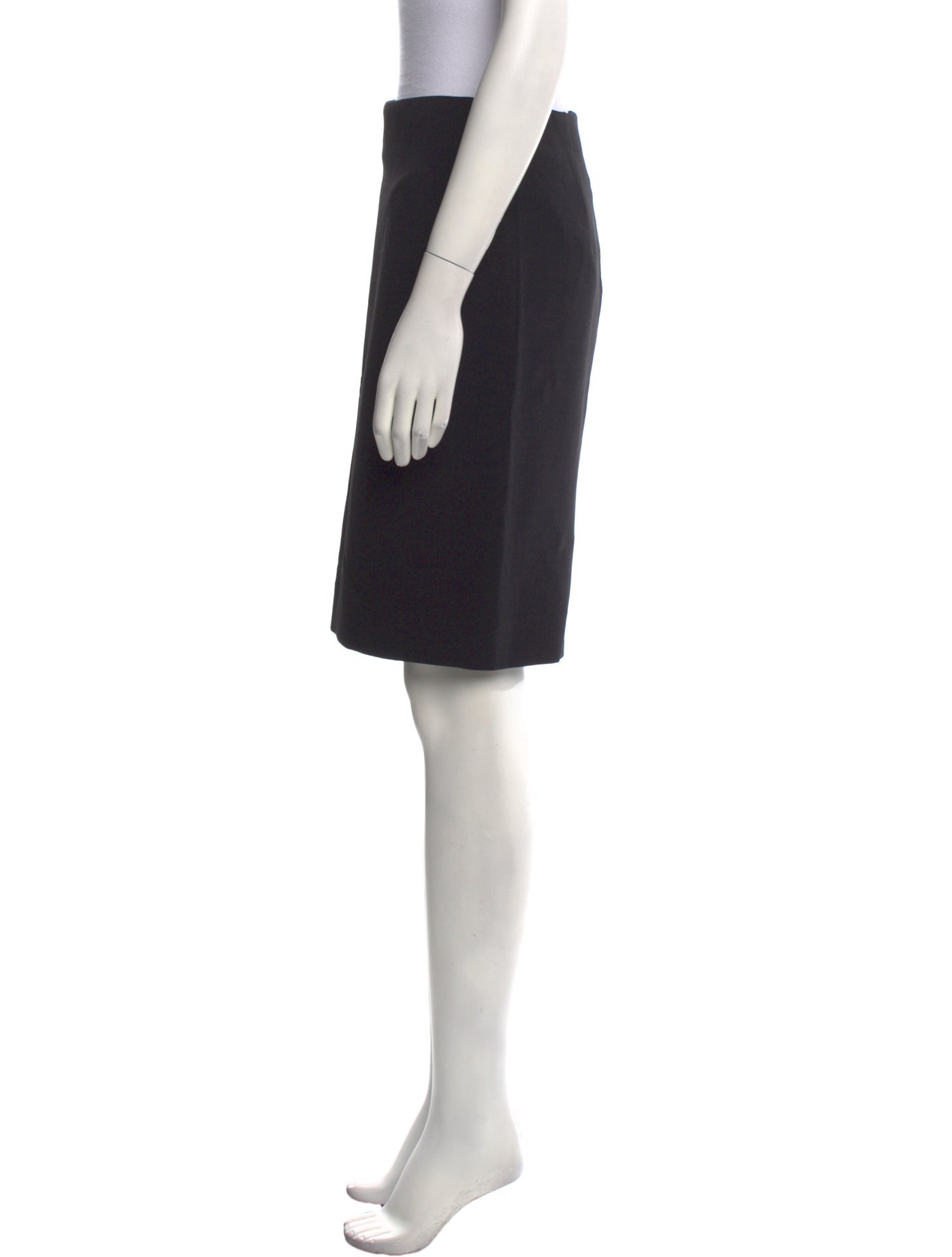 Max Mara Virgin Wool Knee-Length Skirt