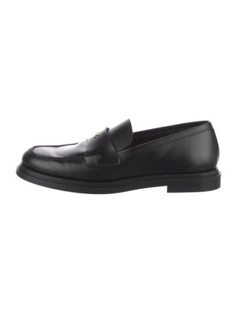 Max Mara Leather Loafers