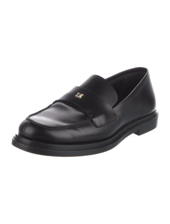 Max Mara Leather Loafers
