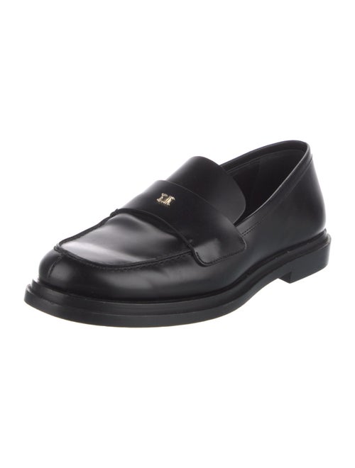 Max Mara Leather Loafers