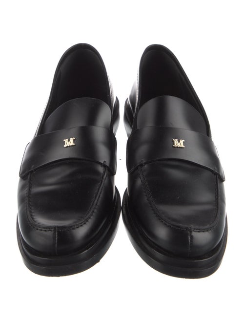 Max Mara Leather Loafers
