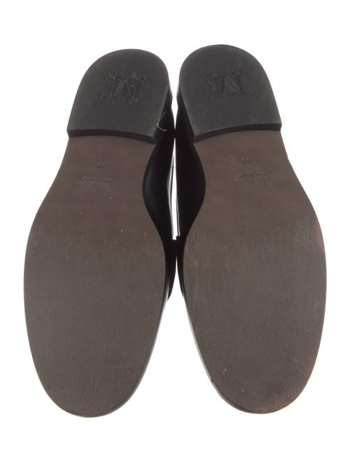Max Mara Leather Loafers