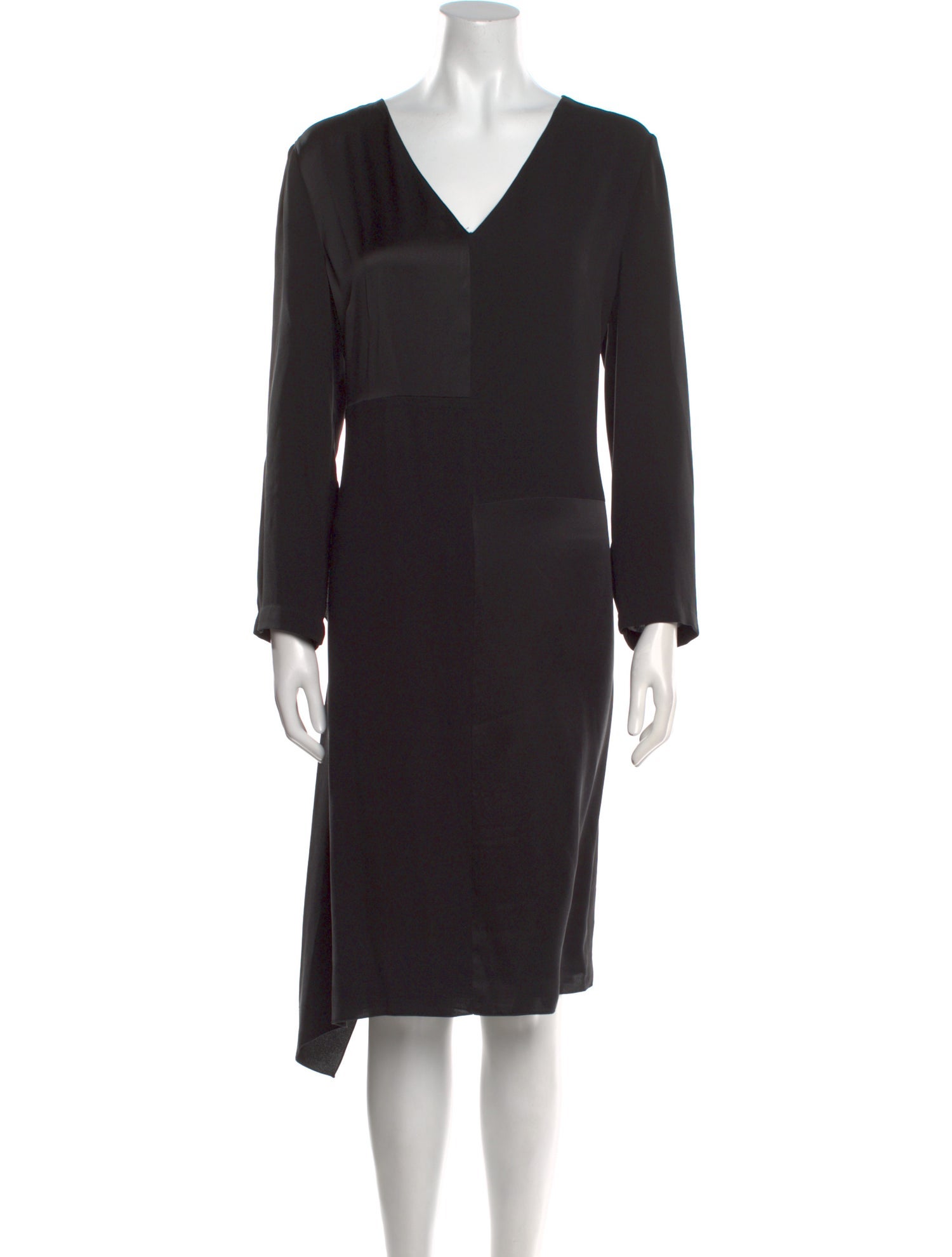 Max Mara V-Neck Midi Length Dress