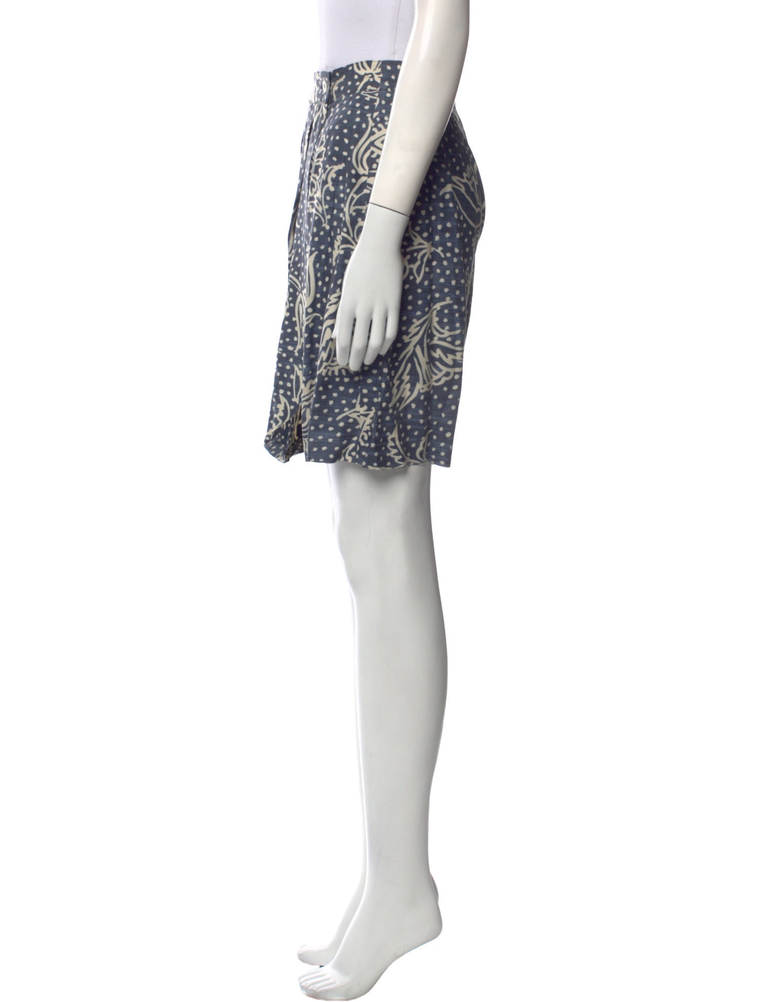 Max Mara Silk Knee-Length Skirt