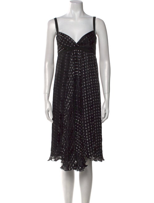 Max Mara Silk Midi Length Dress