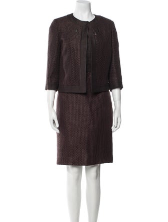 Max Mara Linen Dress Set