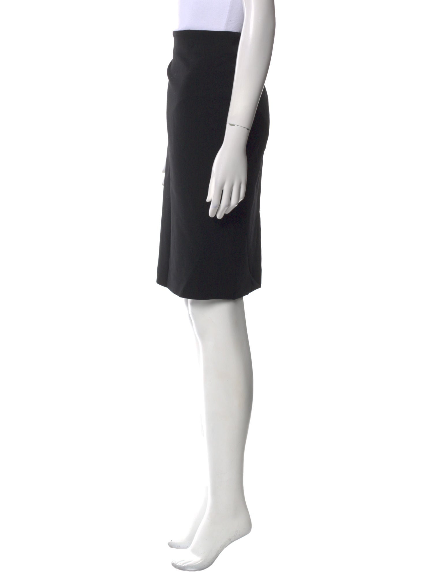 Max Mara Virgin Wool Knee-Length Skirt