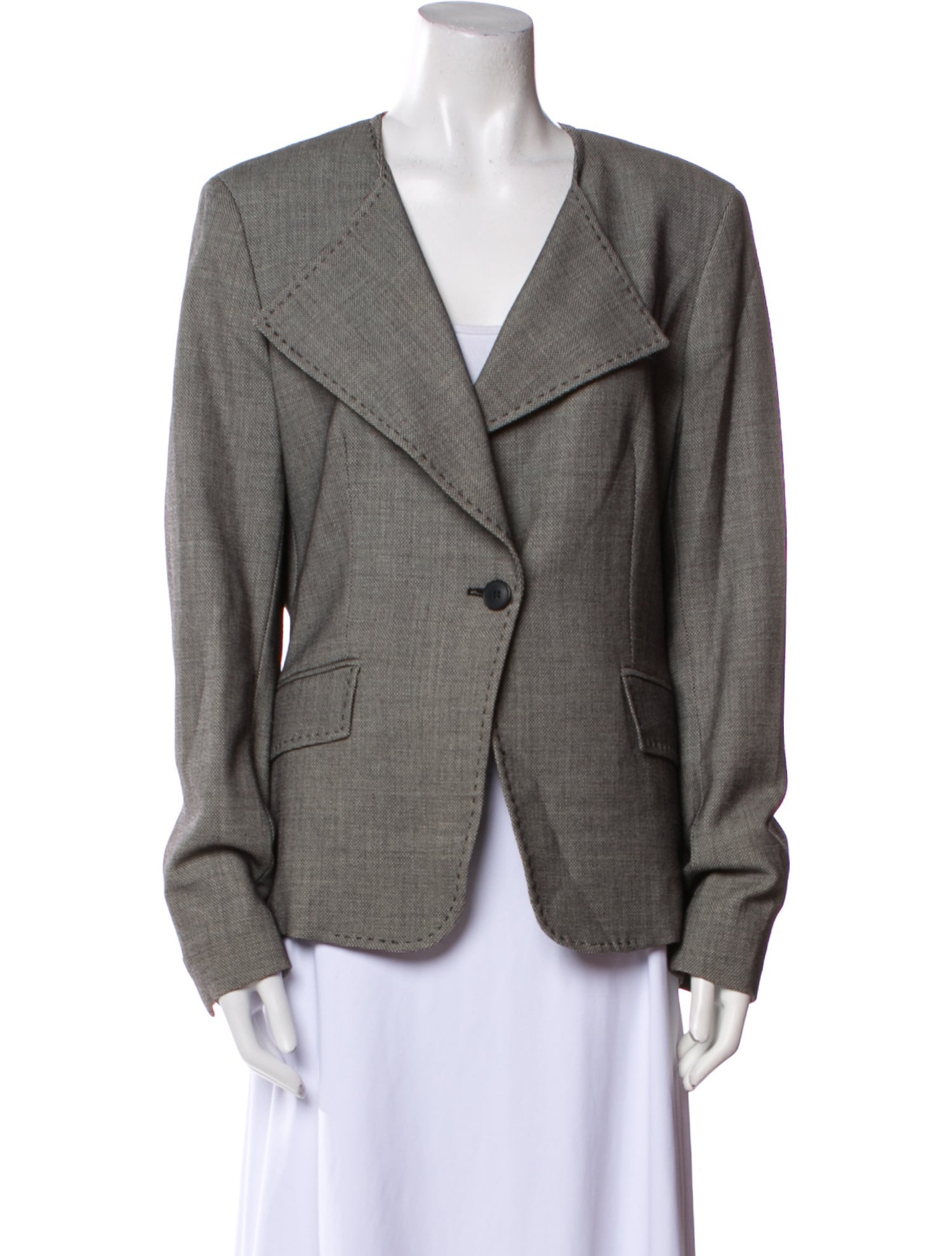 Max Mara Virgin Wool Blazer