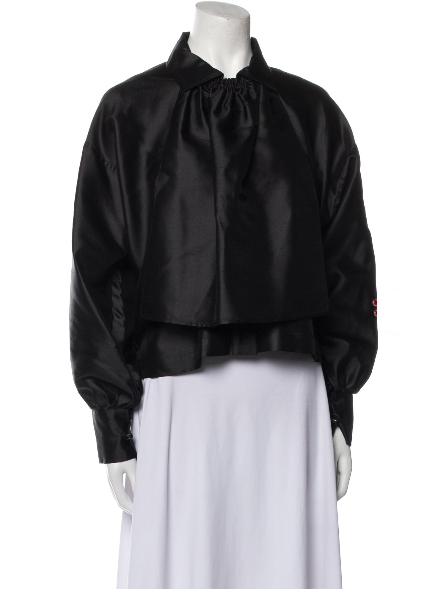 Max Mara Silk Long Sleeve Blouse