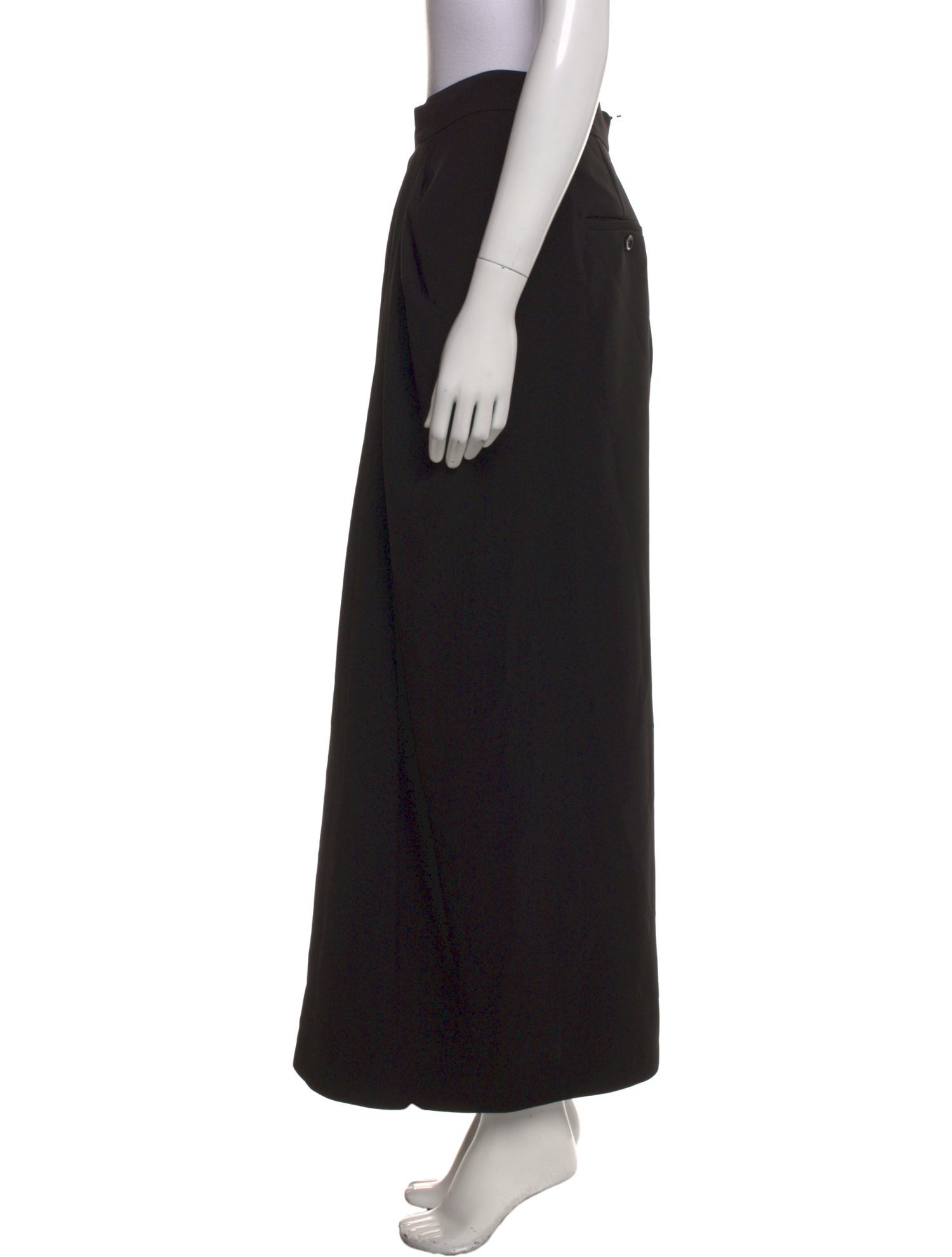 Max Mara Virgin Wool Midi Length Skirt