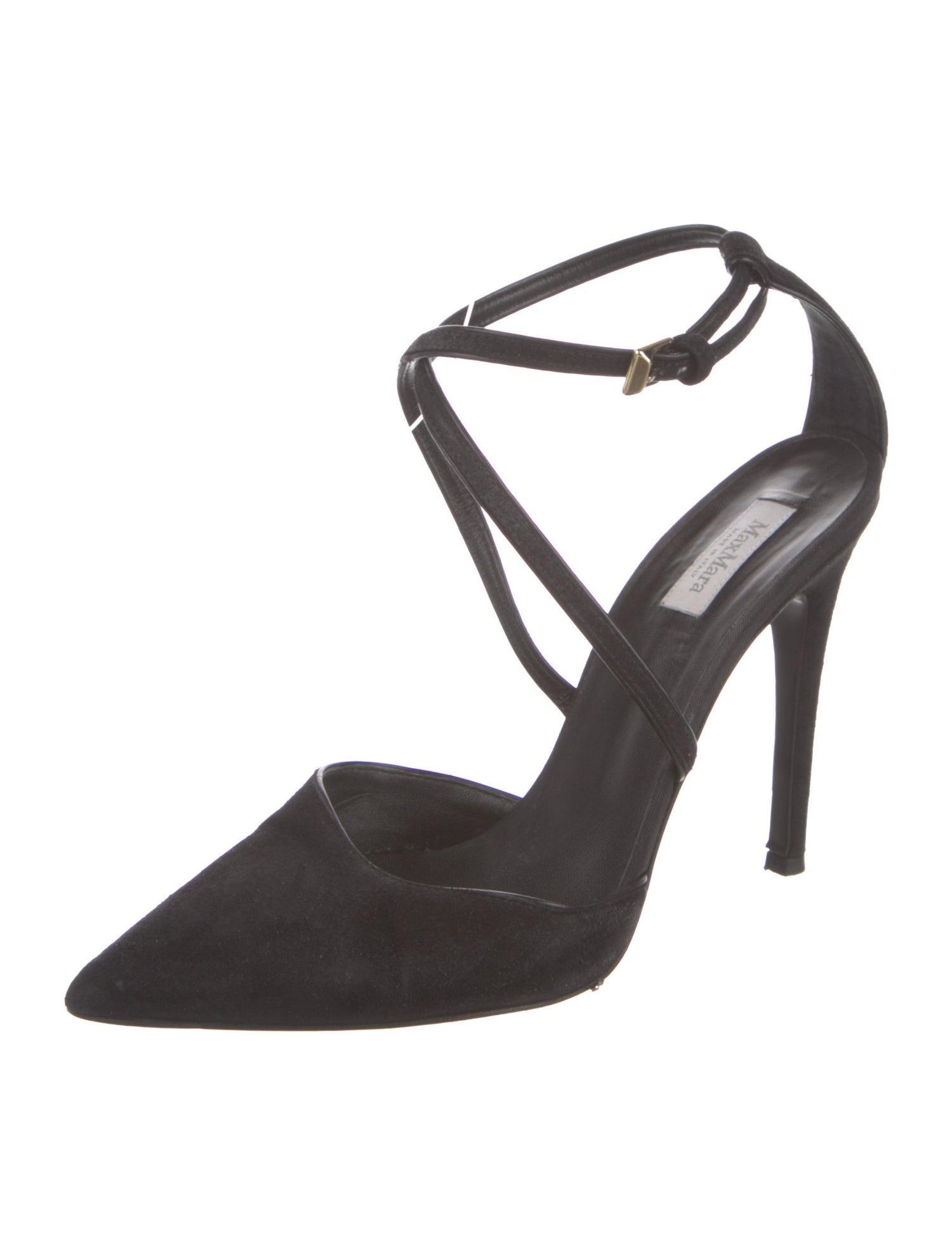Max Mara Suede D'Orsay Pumps